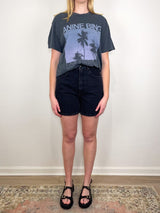 Cade Tee Palms in Washed Grey - The Shoe Hive