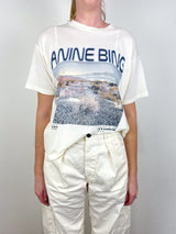 Cade Tee Wildflowers in Off White - The Shoe Hive