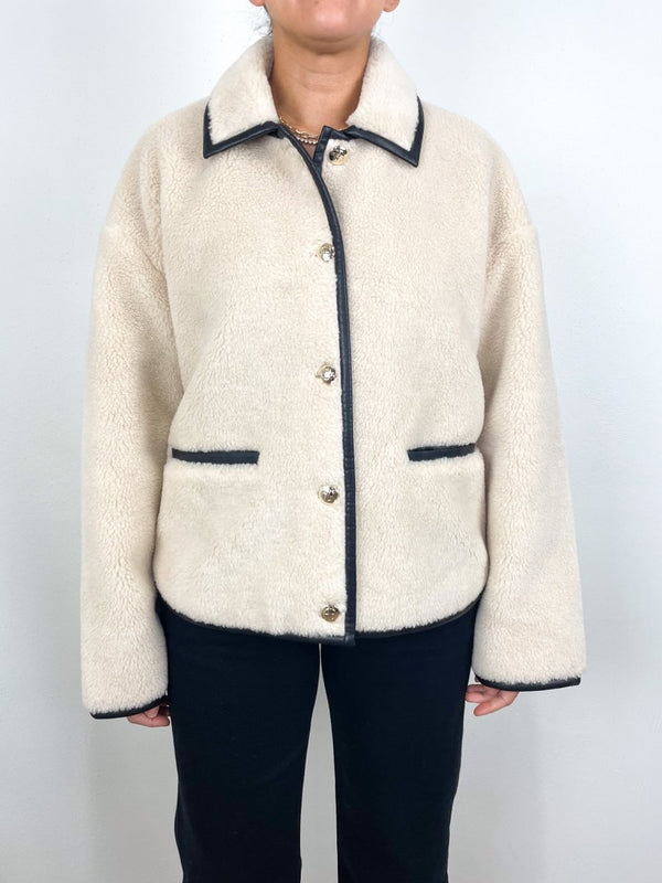 Camden Jacket in Cream - The Shoe Hive