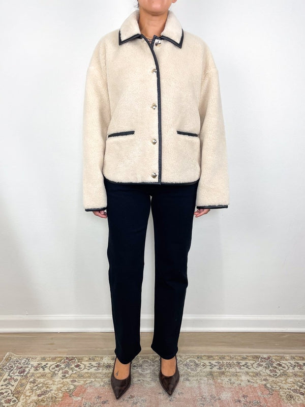 Camden Jacket in Cream - The Shoe Hive