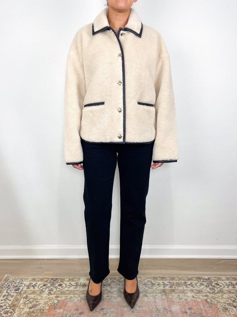 Camden Jacket in Cream - The Shoe Hive
