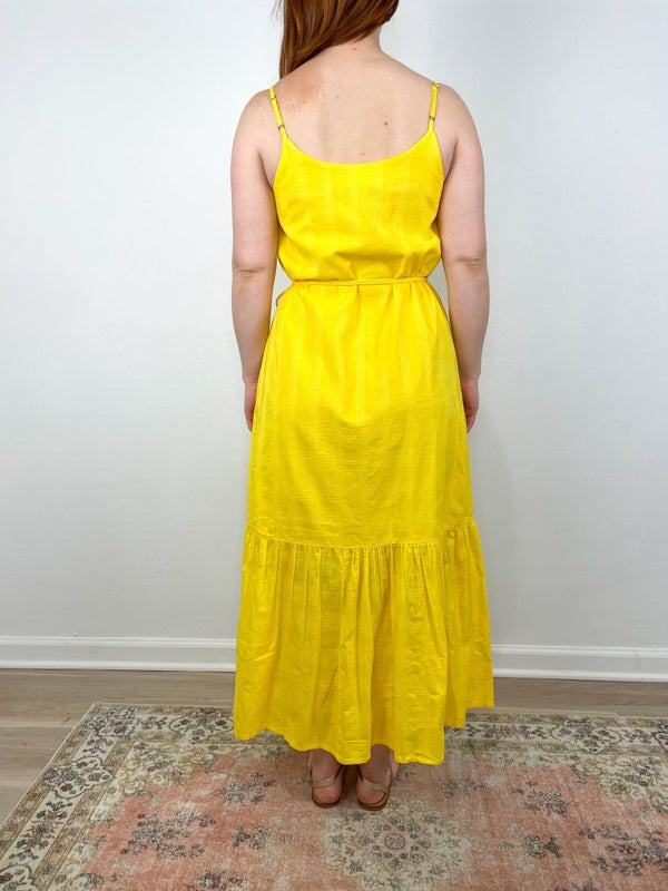Cami Maxi Dress in Saffron - The Shoe Hive
