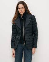 Campbell Down Dickey Jacket in Navy - The Shoe Hive