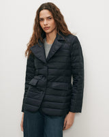 Campbell Down Dickey Jacket in Navy - The Shoe Hive