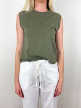Cap Sleeve Crew in Fern - The Shoe Hive