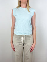 Cap Sleeve Crew in Seabreeze - The Shoe Hive