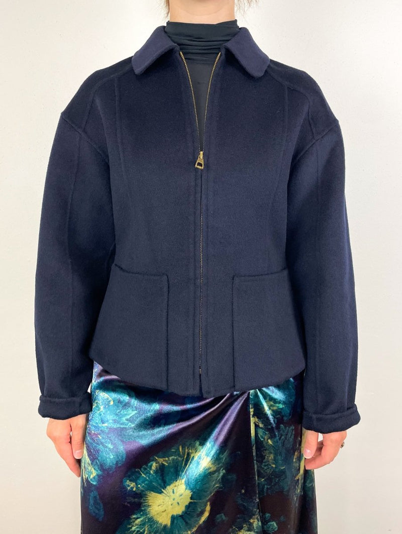 Carina Jacket in Midnight - The Shoe Hive