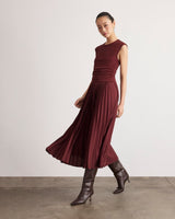 Carly Dress in Deep Redwood - The Shoe Hive