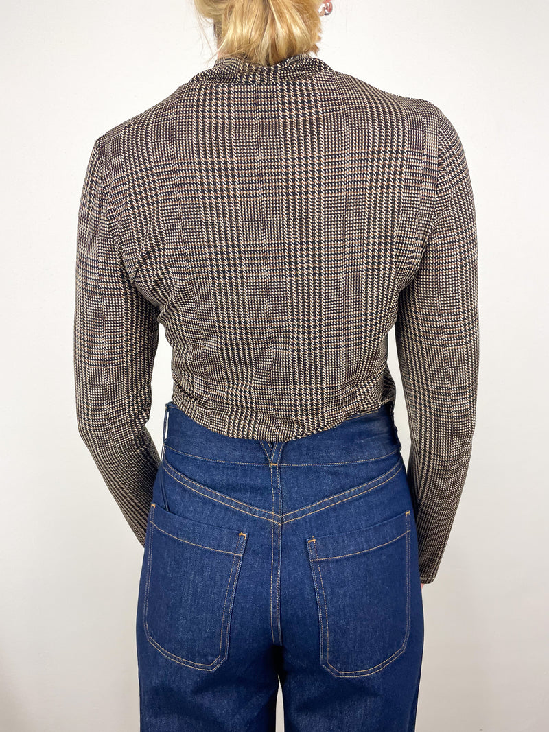 Nate Top in Dark Acorn Multi