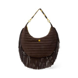 Songbird in Brunette Suede