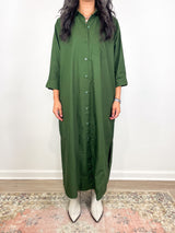 Marfa Dress in Evergreen