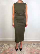 Charissa Dress in Cypress - The Shoe Hive