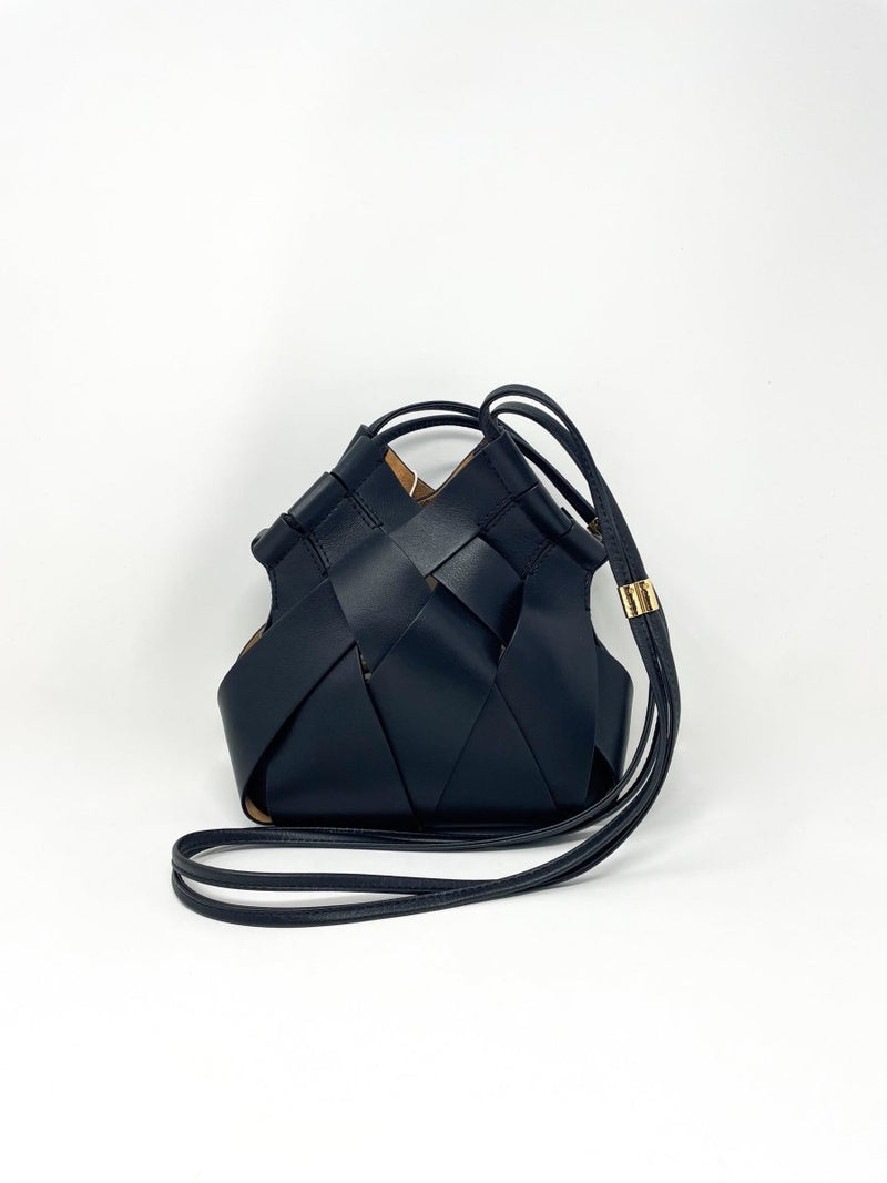 Charlotte Crossbody in Noir - The Shoe Hive