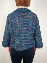 Chelsea Jacket in Peacock/Multi Tweed - The Shoe Hive