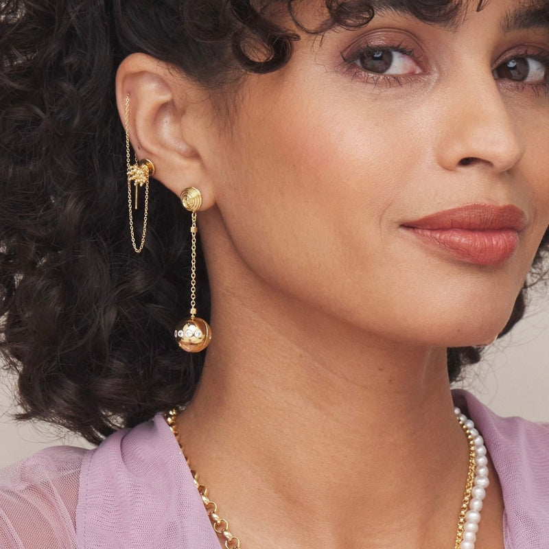 Chubby Dewy Earrings - The Shoe Hive