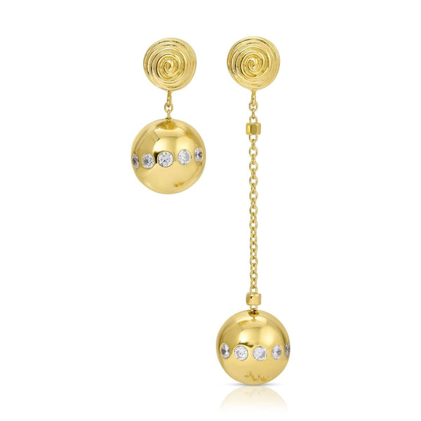 Chubby Dewy Earrings - The Shoe Hive