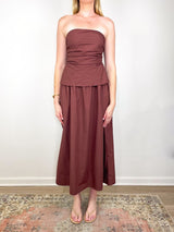 Ciara Dress in Adobe Brown - The Shoe Hive