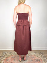 Ciara Dress in Adobe Brown - The Shoe Hive