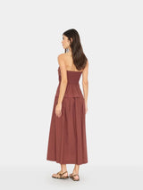 Ciara Dress in Adobe Brown - The Shoe Hive