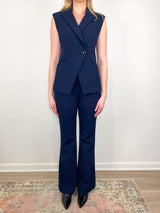 Ciel Vest in Navy - The Shoe Hive