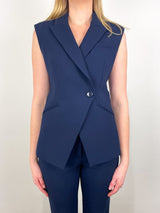 Ciel Vest in Navy - The Shoe Hive