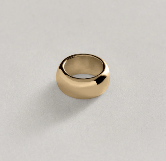 Cigar Band in Gold - The Shoe Hive