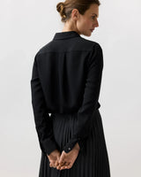 Classic Blouse in Silk Crepe de Chine - The Shoe Hive