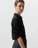 Classic Blouse in Silk Crepe de Chine - The Shoe Hive