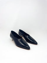 Clemmie Kitten Heel in Black - The Shoe Hive