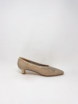 Clemmie Kitten S - Punch in Champagne - The Shoe Hive