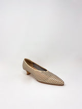 Clemmie Kitten S - Punch in Champagne - The Shoe Hive