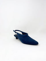 Clemmie Slingback in Dark Indigo - The Shoe Hive