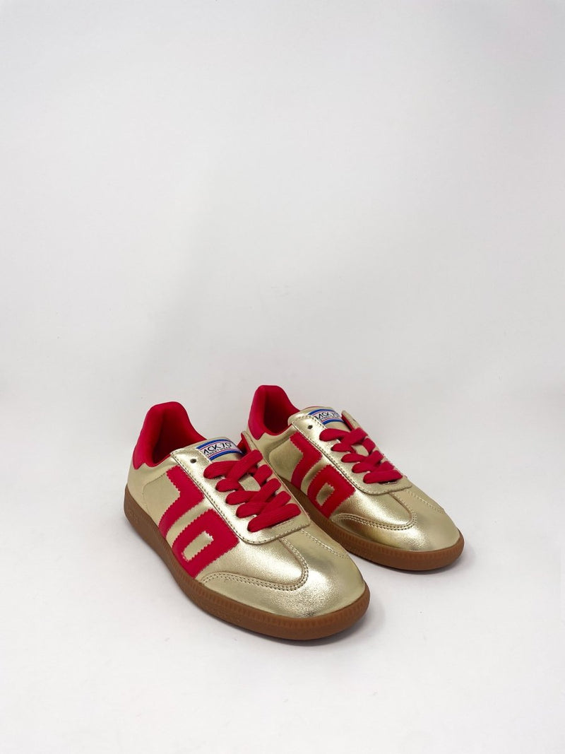 Cloud NM in Gold Red - The Shoe Hive