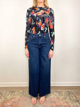 Clover LS Jersey Top in Nocturne - The Shoe Hive