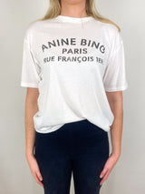 Cohen Tee Paris Stencil in Ivory - The Shoe Hive