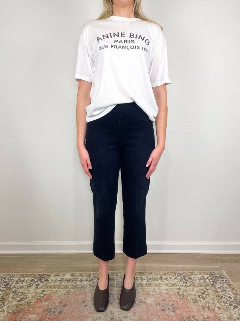 Cohen Tee Paris Stencil in Ivory - The Shoe Hive