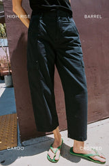 Collette Cargo in Vintage Black - The Shoe Hive