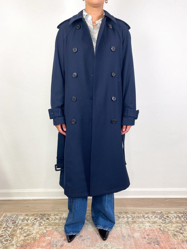 PHEENY フィーニー trench coat navy PHEENY フィーニー trench coat navy