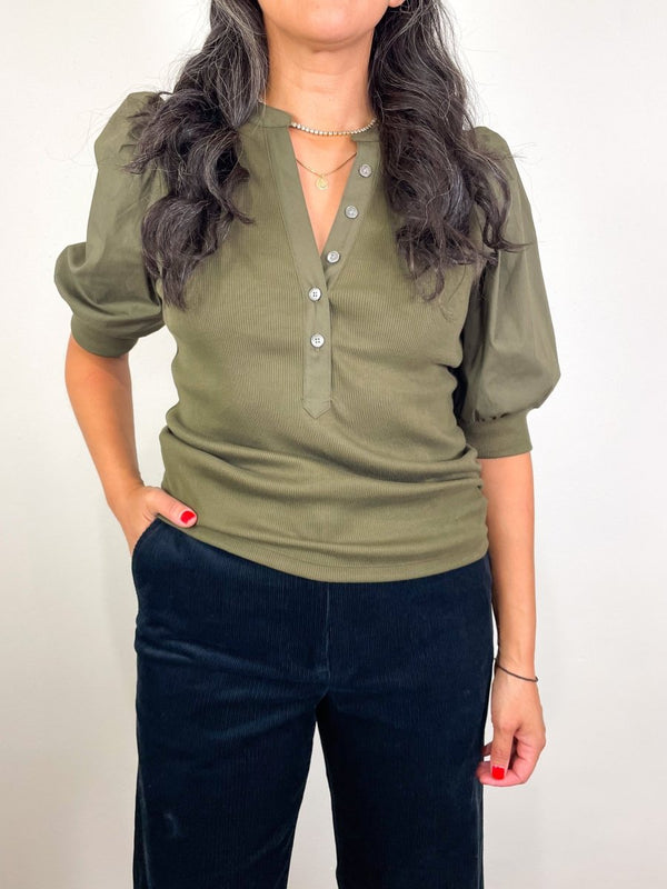 Coralee Top in Cypress - The Shoe Hive