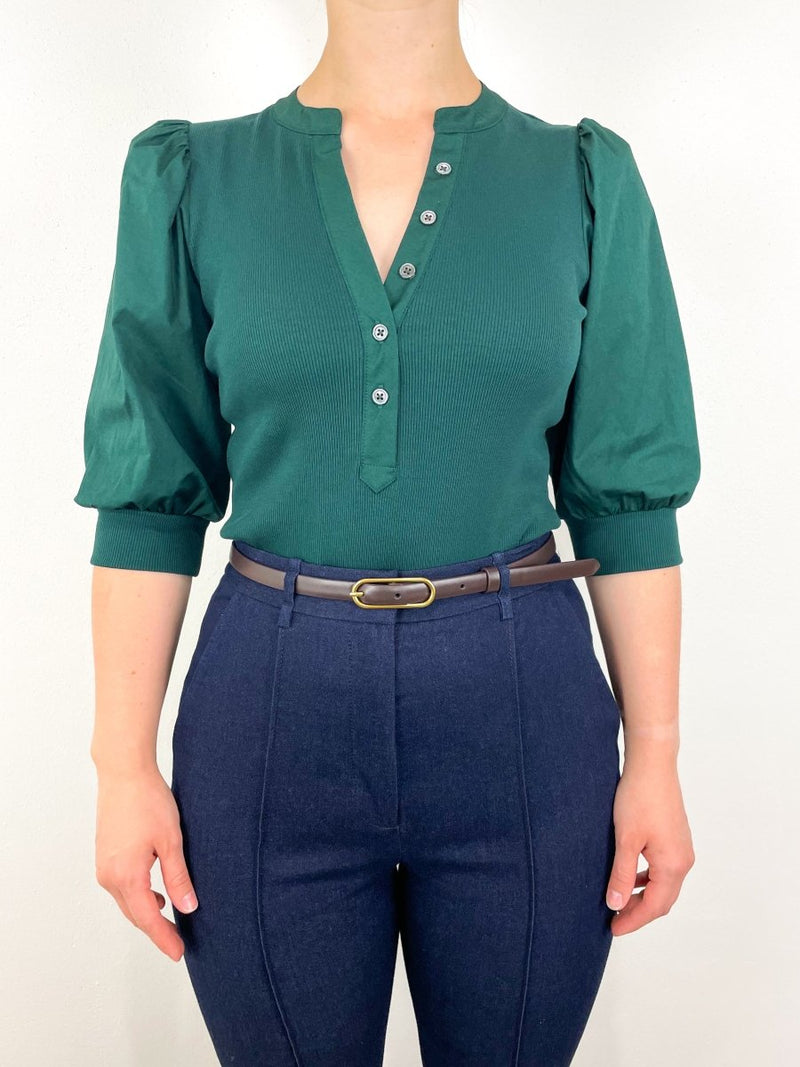 Coralee Top in Pine - The Shoe Hive