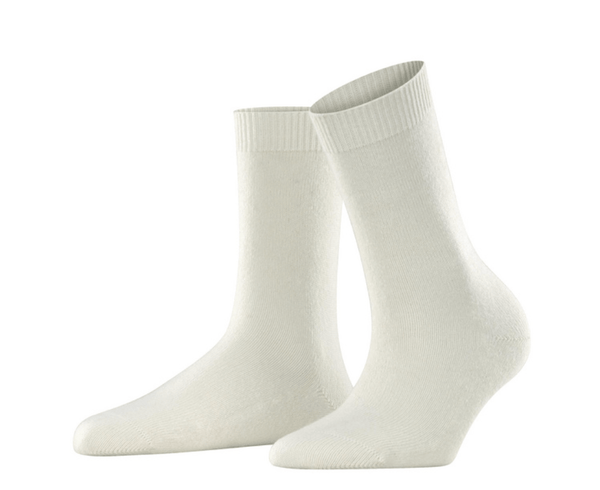 Cosy Wool Sock in Off - White - The Shoe Hive