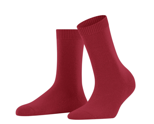Cosy Wool Sock in Scarlett - The Shoe Hive