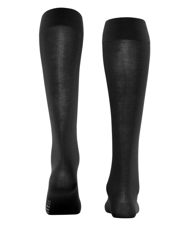 Cotton Touch Knee - High Socks in Black - The Shoe Hive