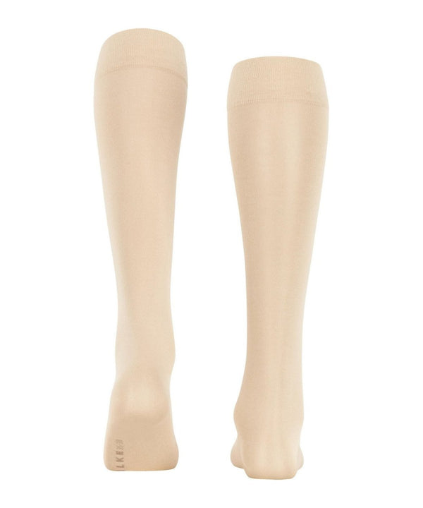 Cotton Touch Knee - High Socks in Cream - The Shoe Hive