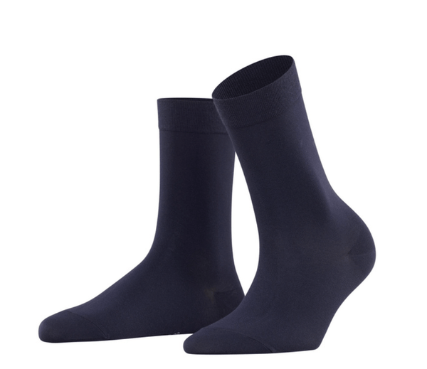 Cotton Touch Socks in Dark Navy - The Shoe Hive