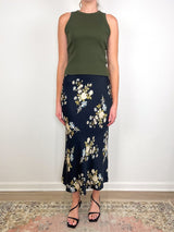 Cropped Jordyn Tank in Loden - The Shoe Hive