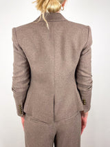 Cropped Rickie Dickey Jacket in Lichen Melange - The Shoe Hive