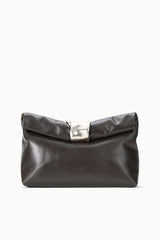 Cuff Clutch in Espresso - The Shoe Hive