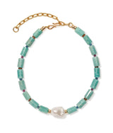 Curio Necklace in Ammonite Blue - The Shoe Hive