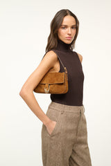 Harlow Bag in Tan Suede
